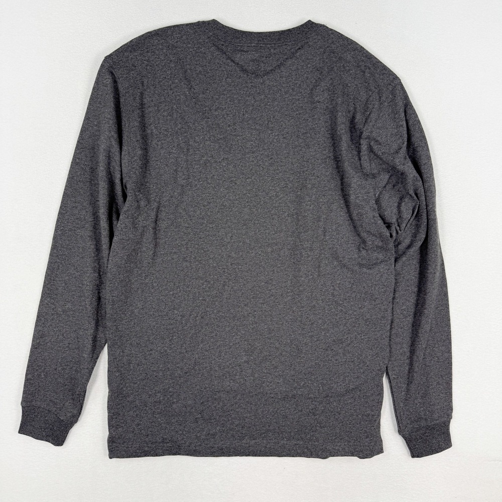 Carhartt Long Sleeve Pocket Tee Size S Mens Heather Grey NEW - Picture 3 of 6